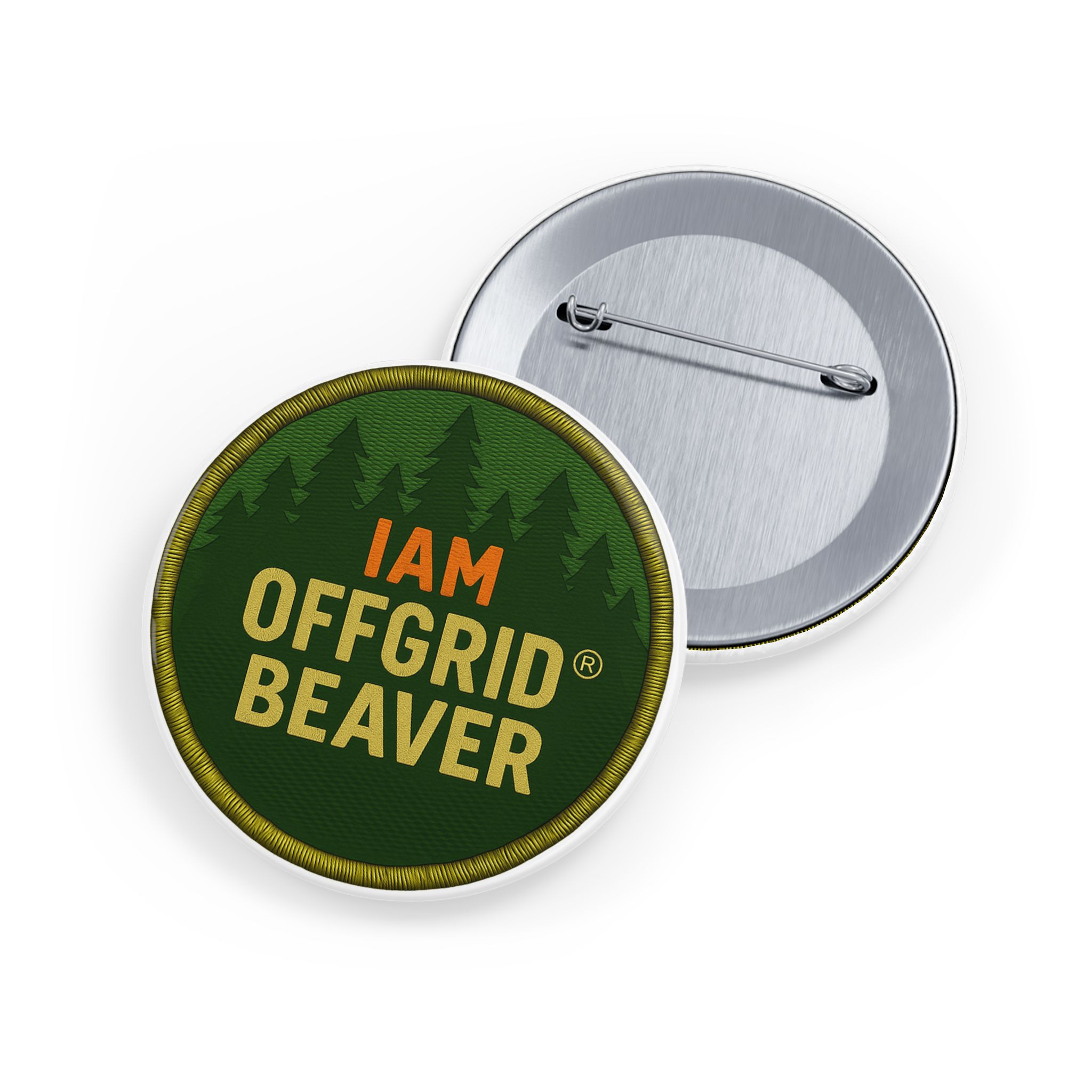 IAM Offgrid Beaver® Official Button - Image 4