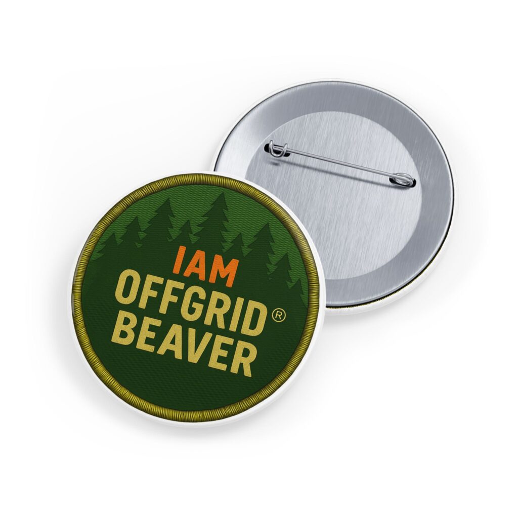 IAM Offgrid Beaver® Official Button