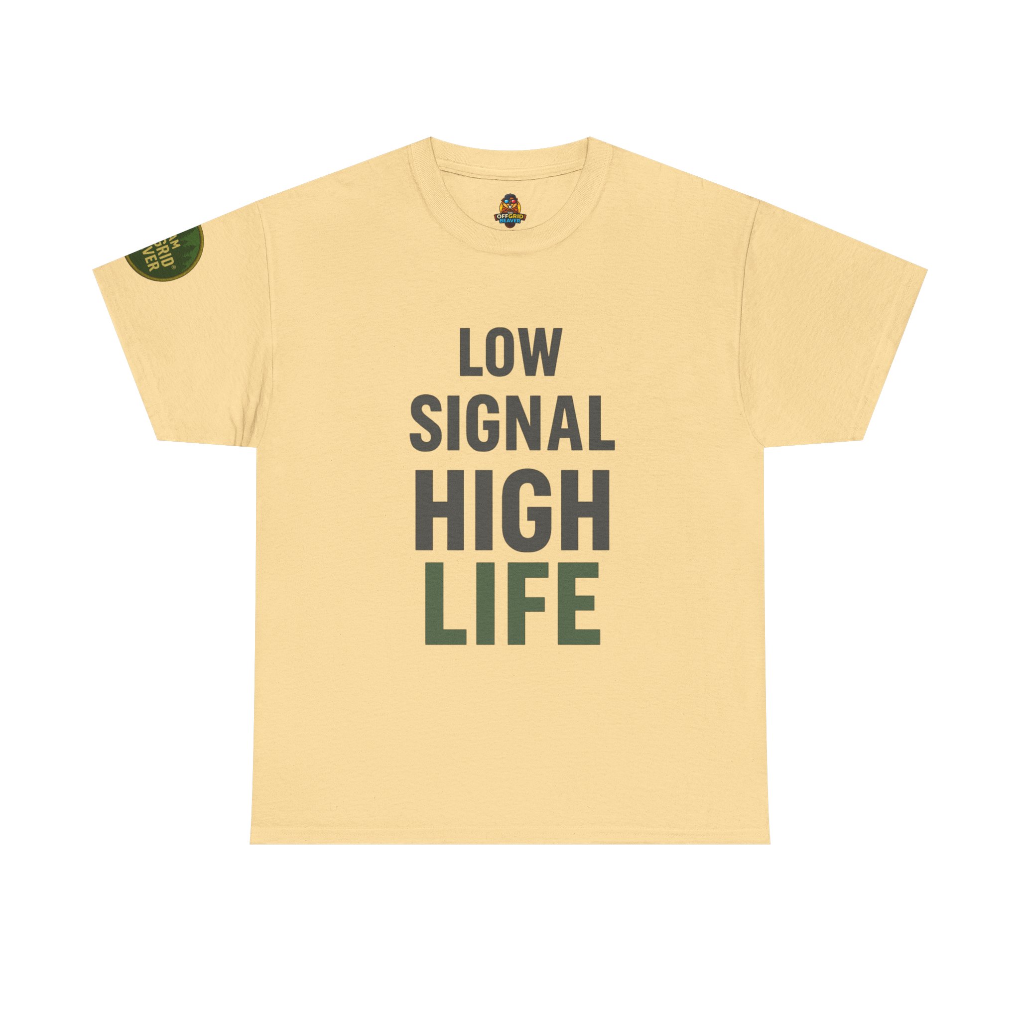 Low Signal High Life OffGrid Beaver® Tee - Image 13