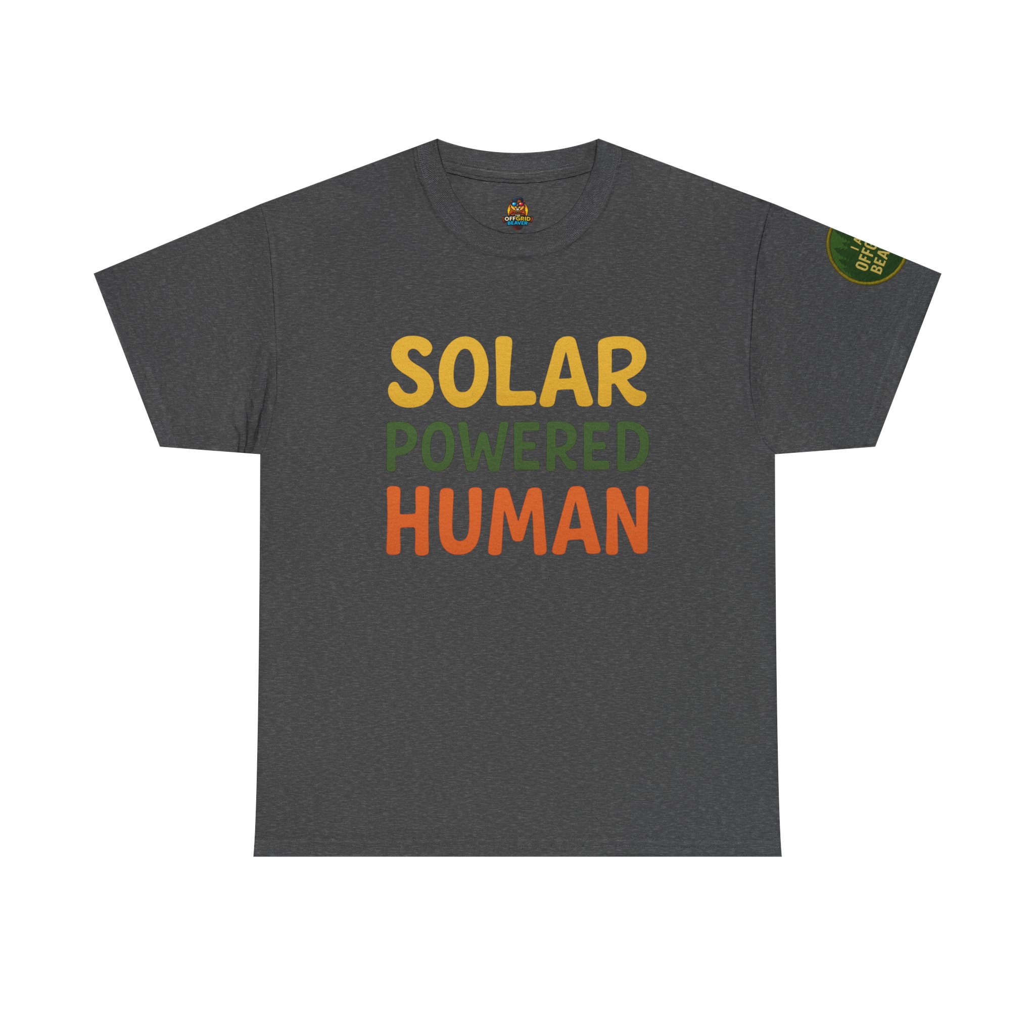 Solar Powered Human OffGrid Beaver® Tee - Image 11