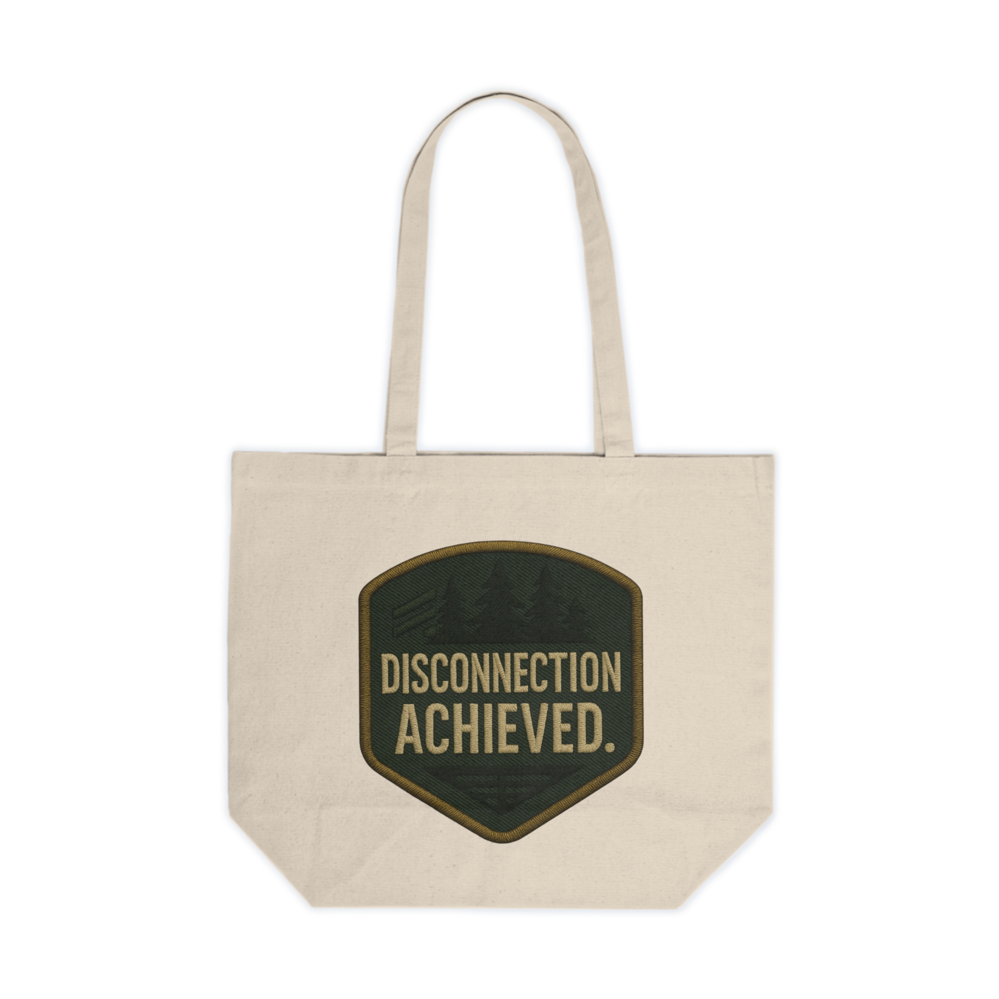 Canvas Tote Bag - Disconnection Achieved - Image 2