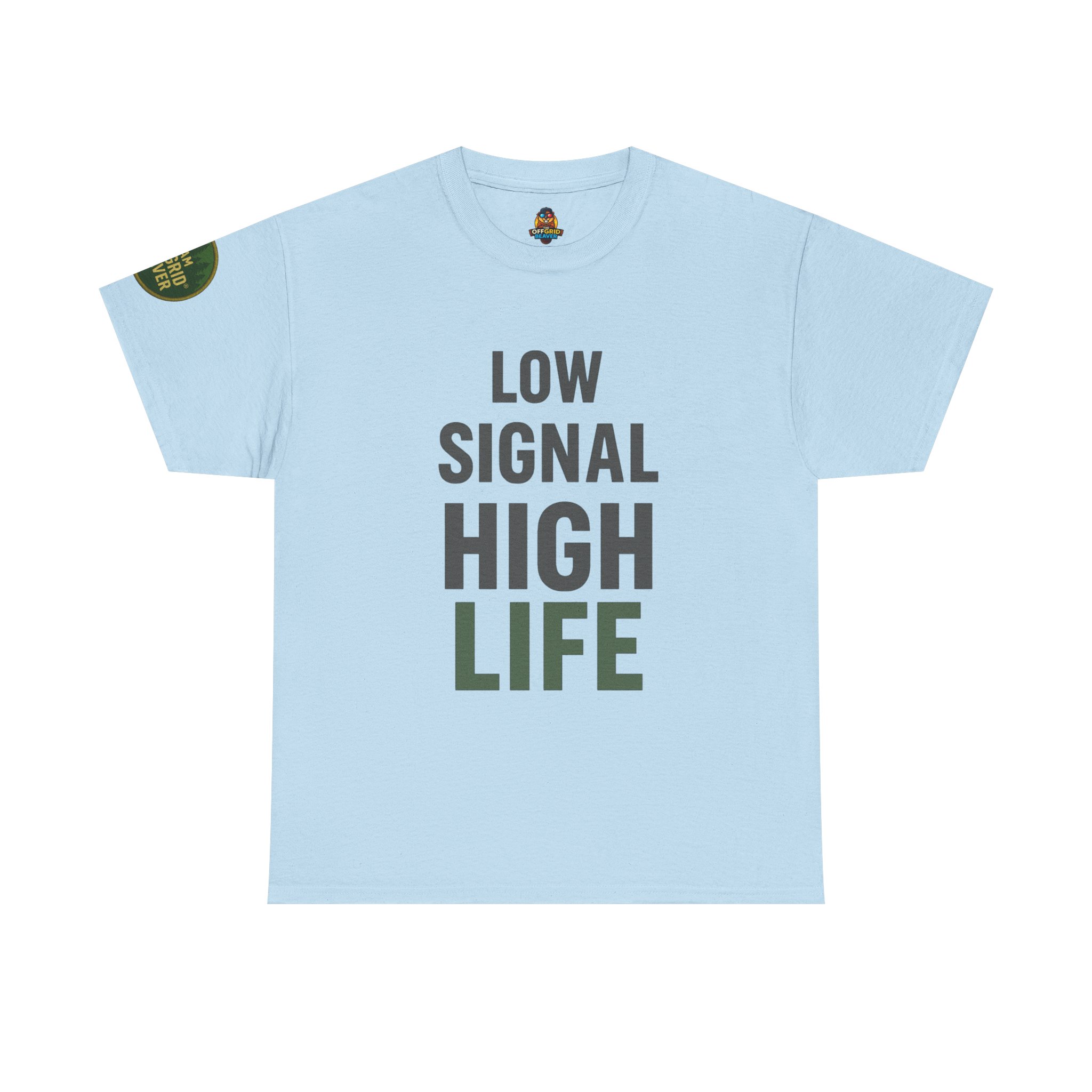 Low Signal High Life OffGrid Beaver® Tee - Image 25