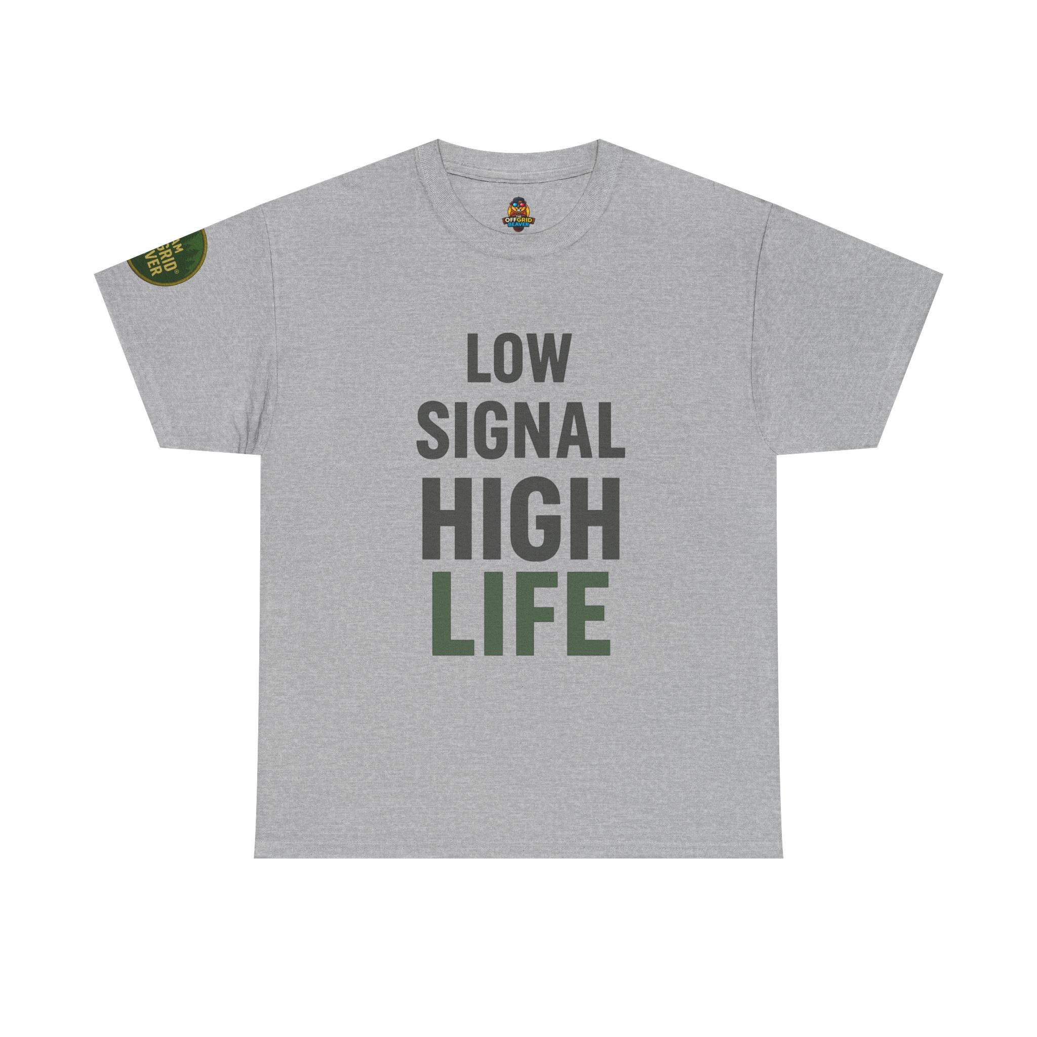 Low Signal High Life OffGrid Beaver® Tee - Image 19