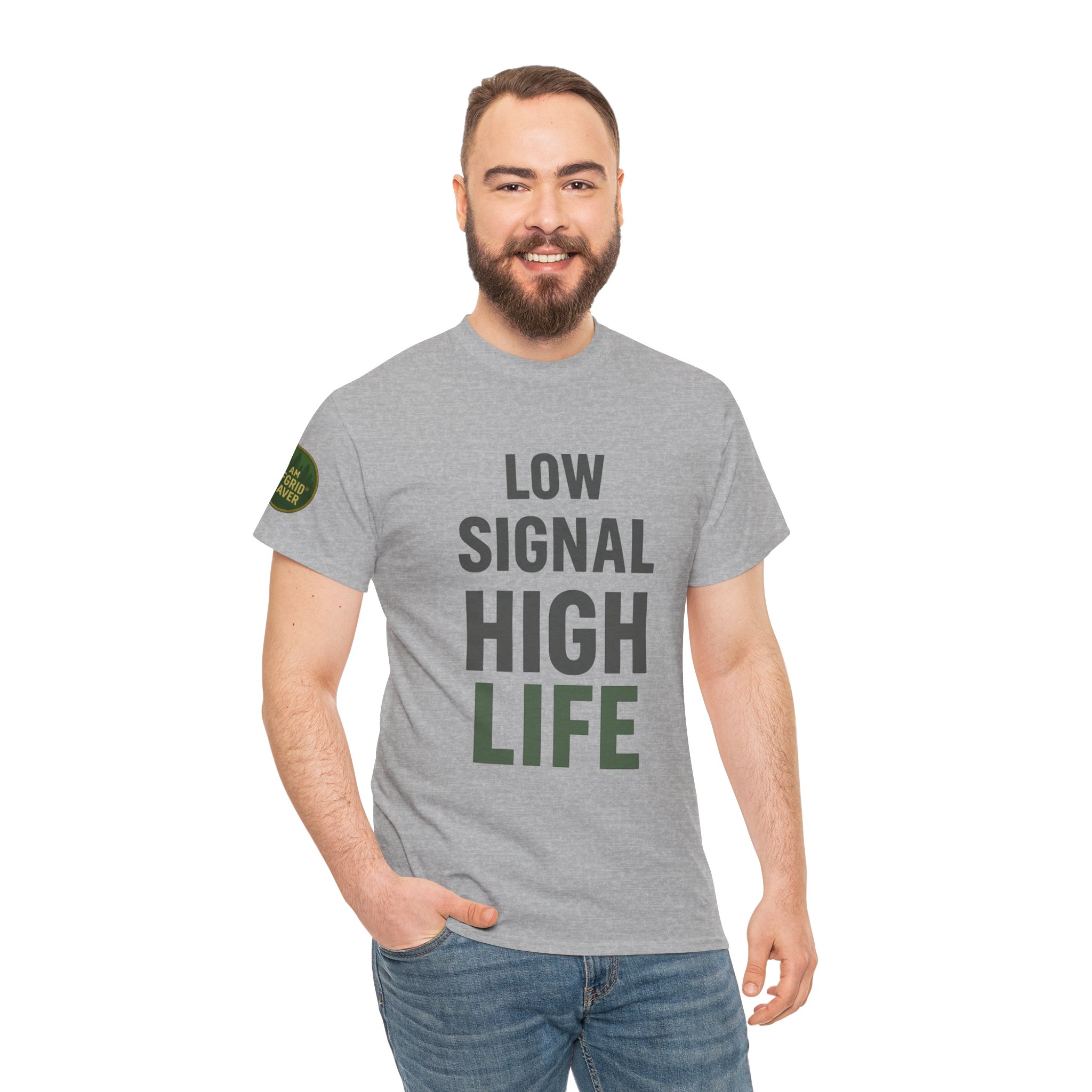 Low Signal High Life OffGrid Beaver® Tee - Image 23