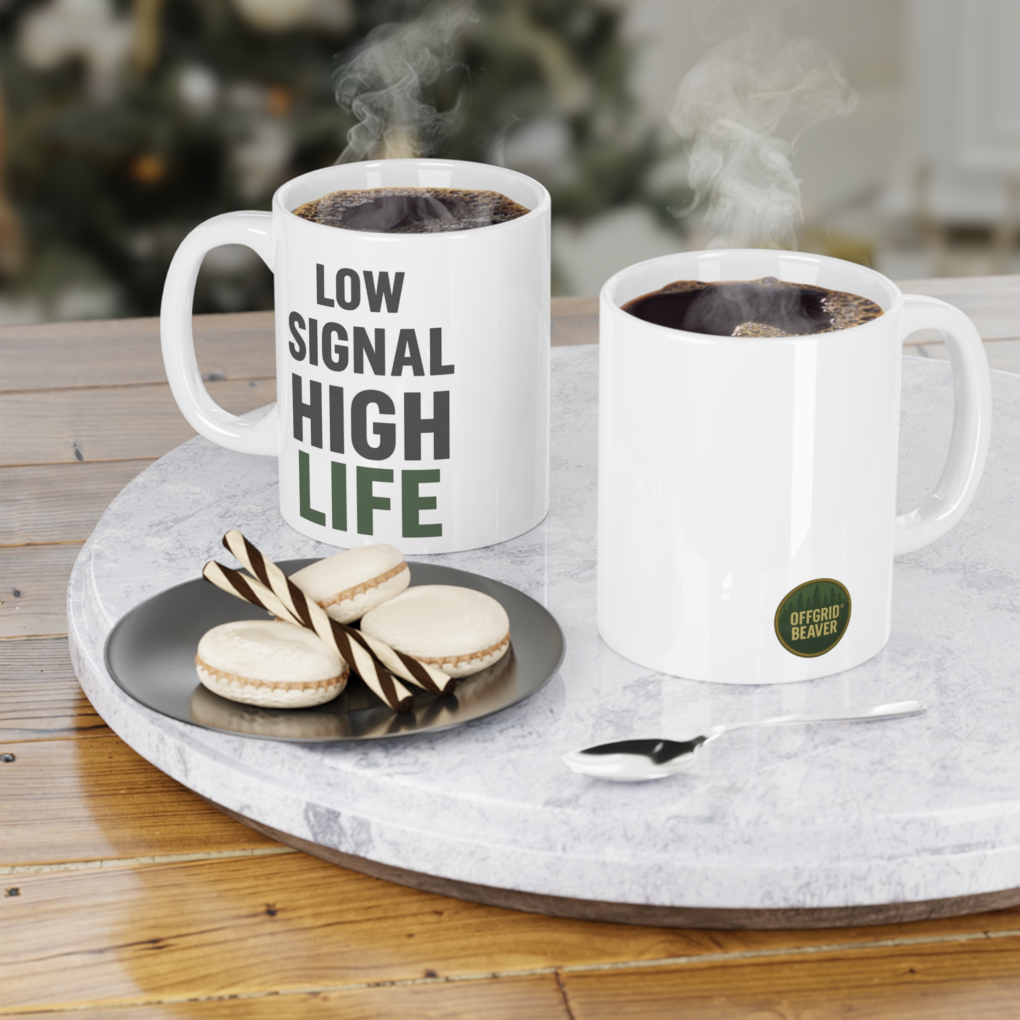 Low Signal High Life Ceramic Cup - Image 4
