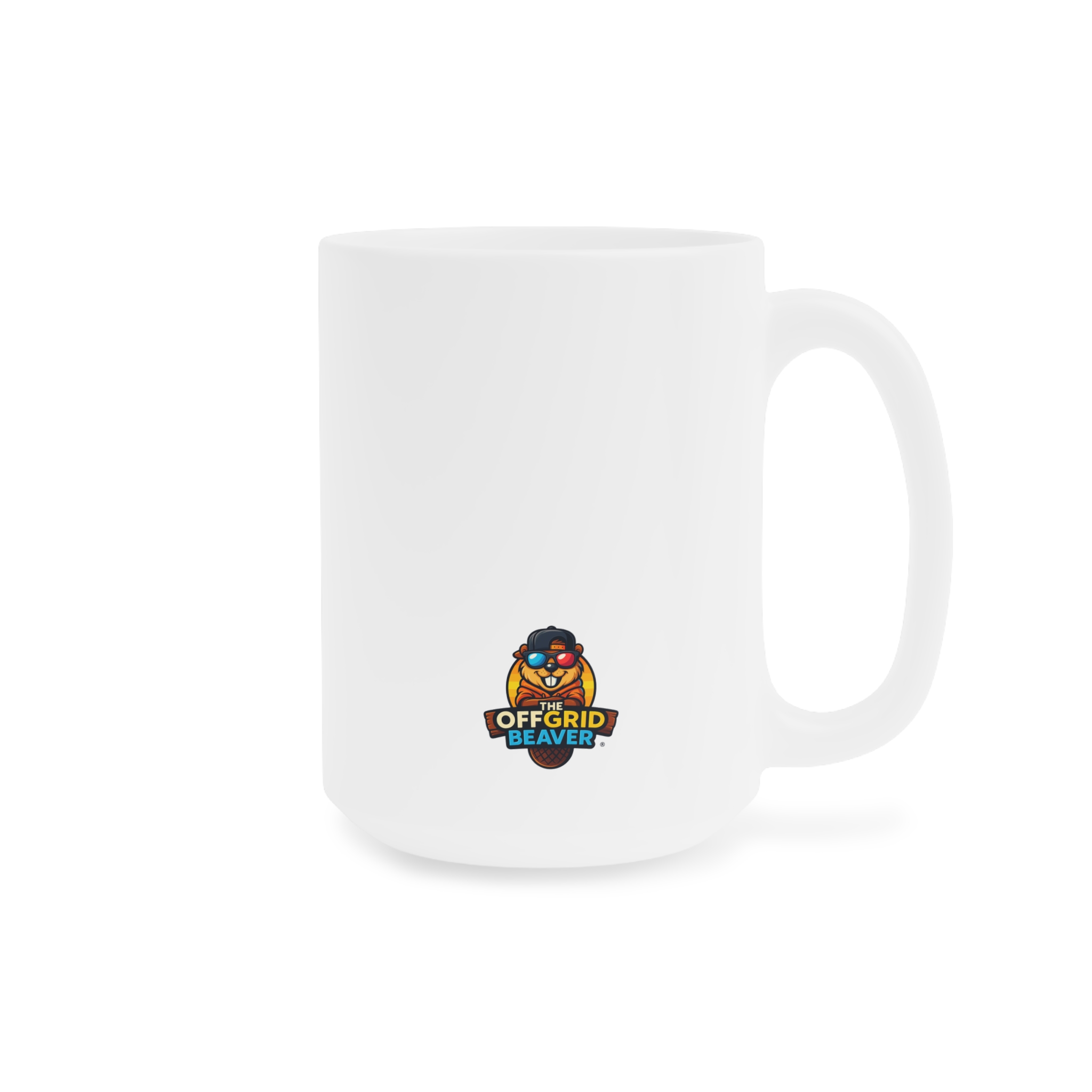"AI Can’t" Series Mug : Water - Official OffGrid Beaver® - Image 5