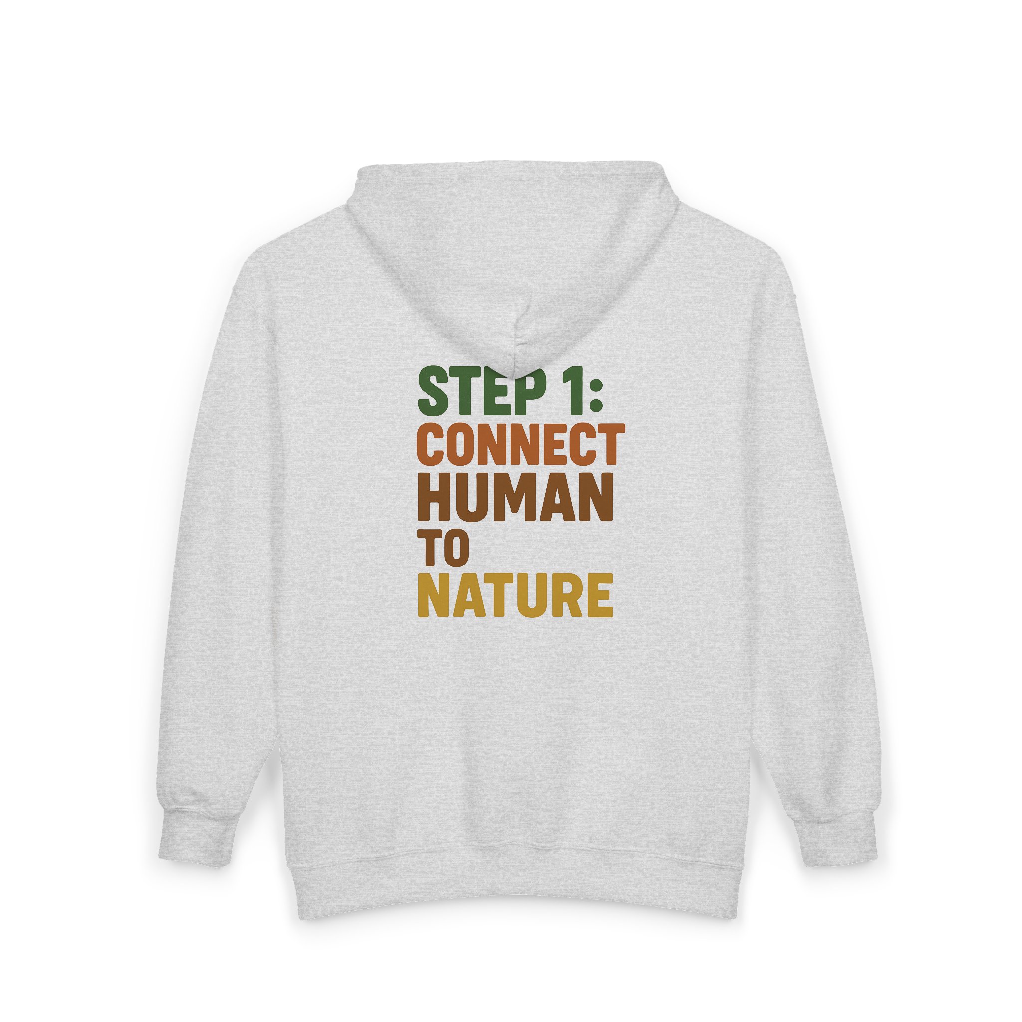 Connect Human to Nature Hoddie - OffGrid BeaverĀ® Apparel - Image 9