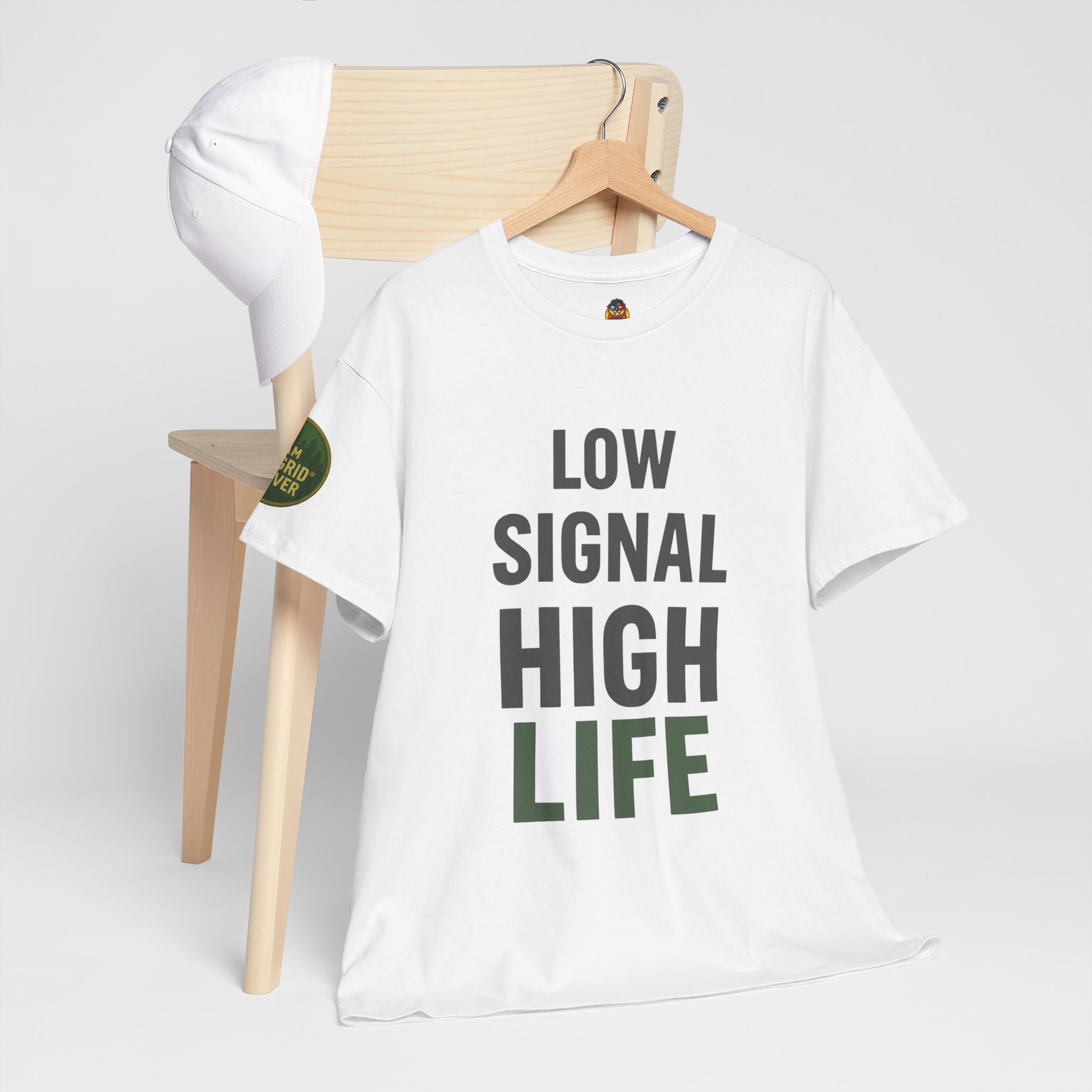 Low Signal High Life OffGrid Beaver® Tee - Image 3