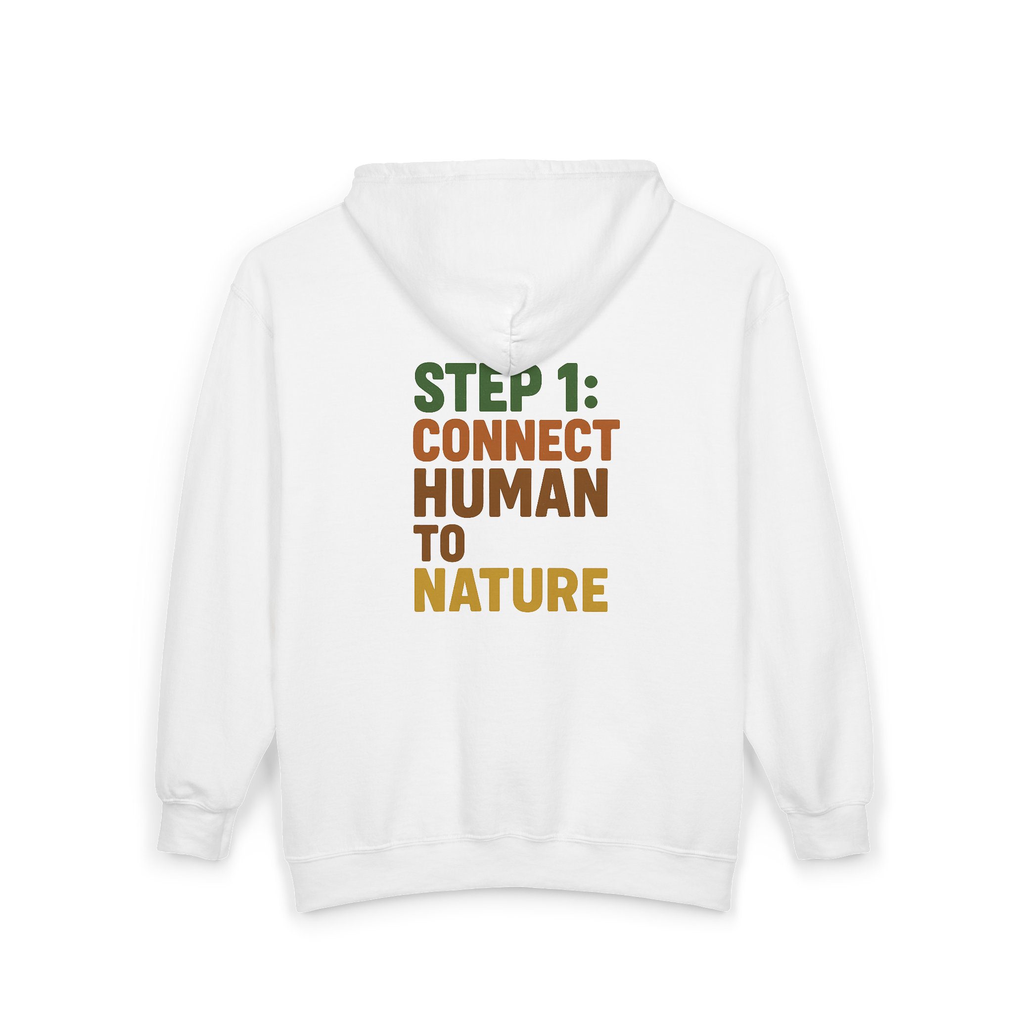 Connect Human to Nature Hoddie - OffGrid BeaverĀ® Apparel - Image 6