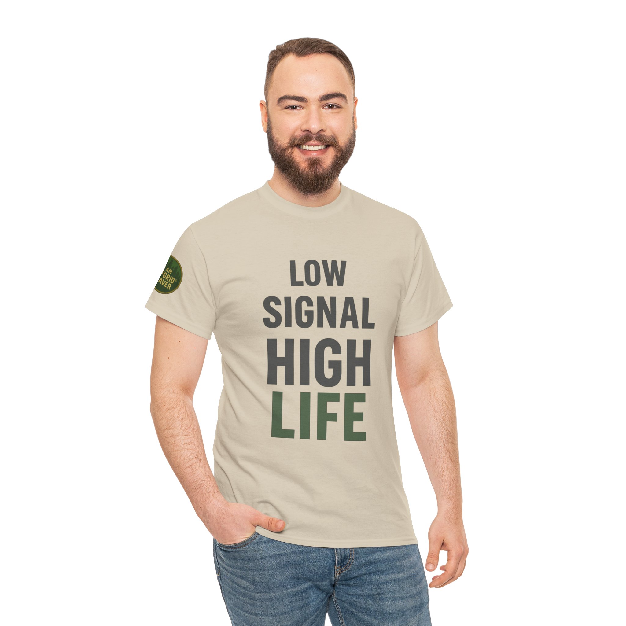 Low Signal High Life OffGrid Beaver® Tee - Image 11