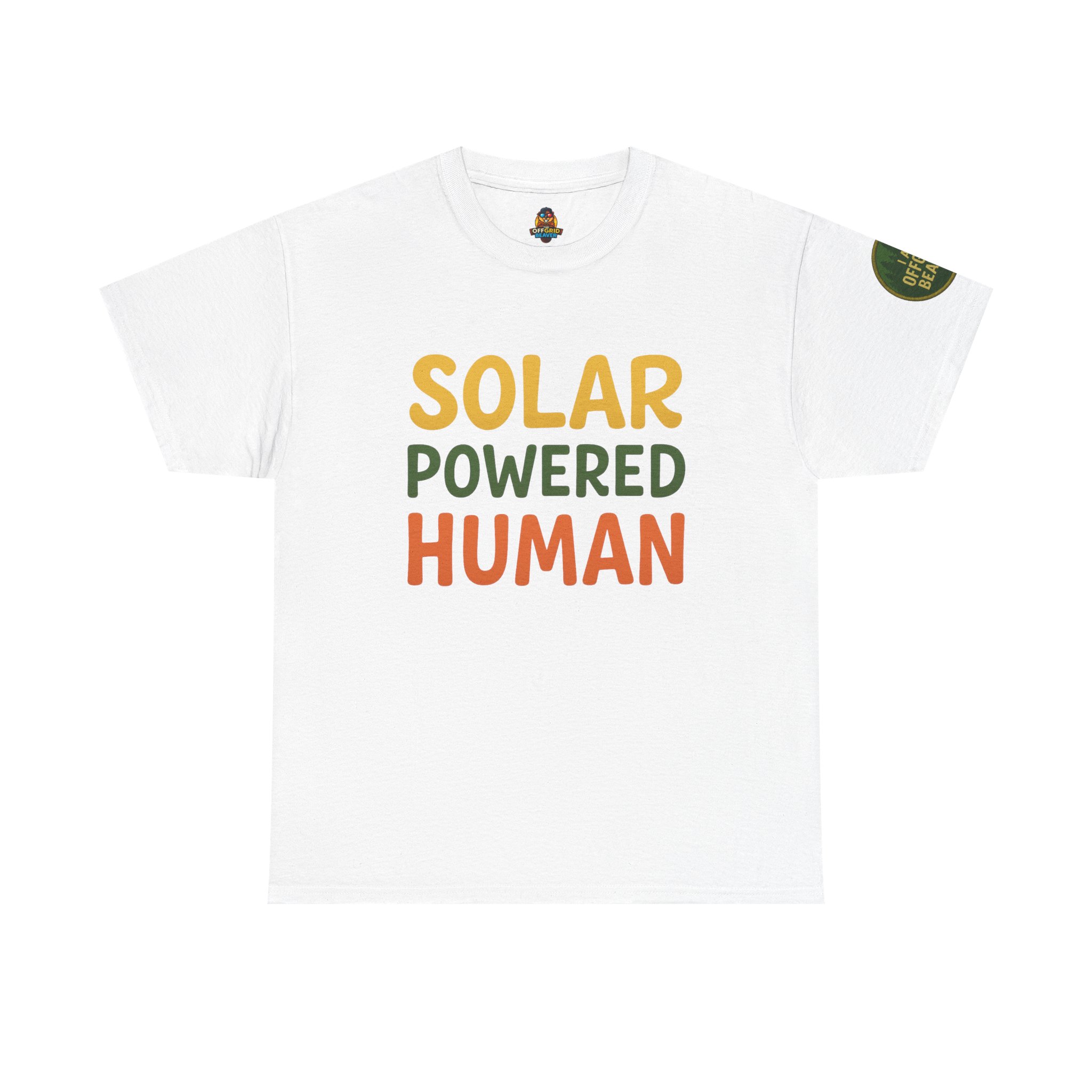 Solar Powered Human OffGrid Beaver® Tee