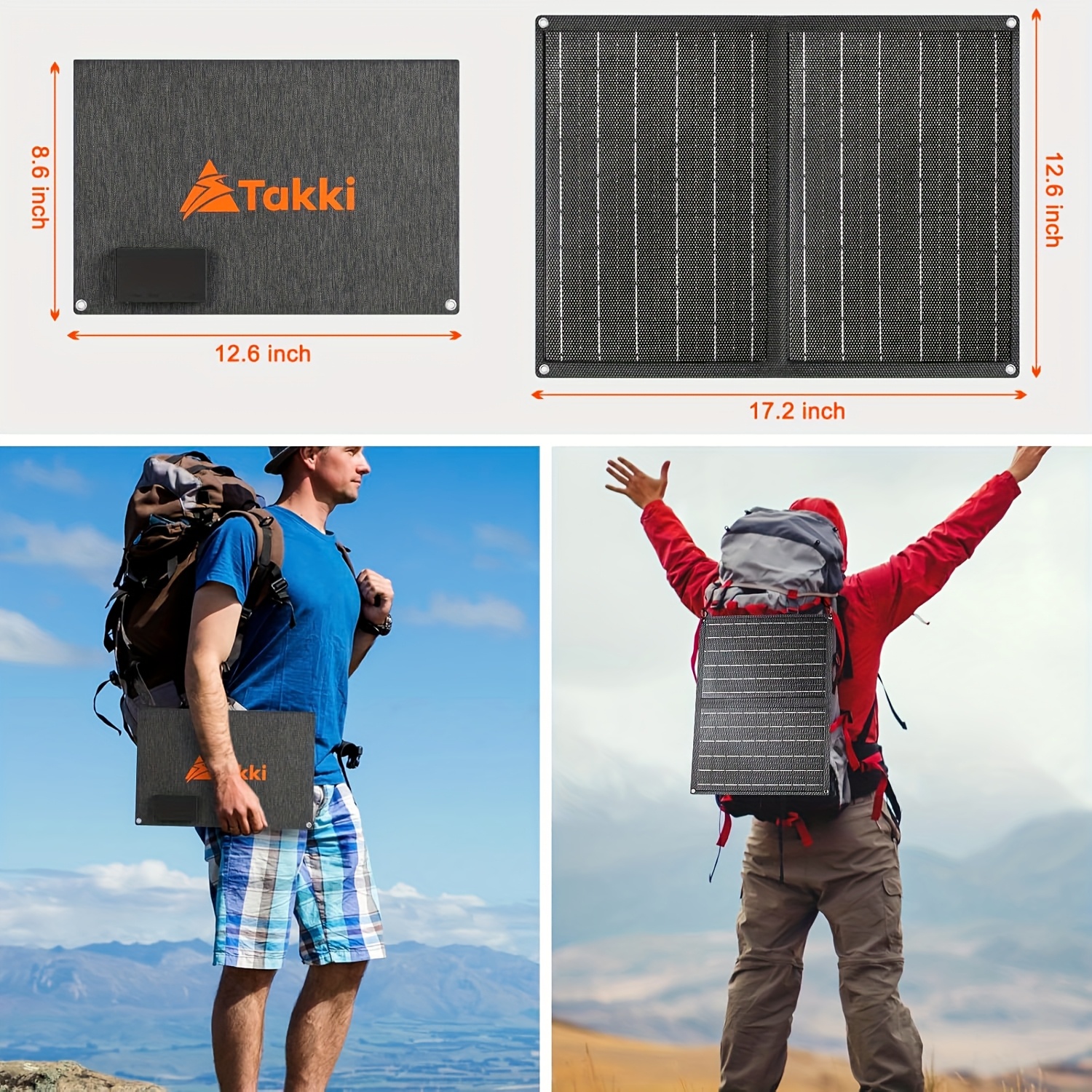 Takki Portable Power Station with Solar Panel - Image 2