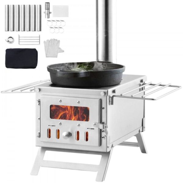VEVOR 80" Portable Wood Burning Stove